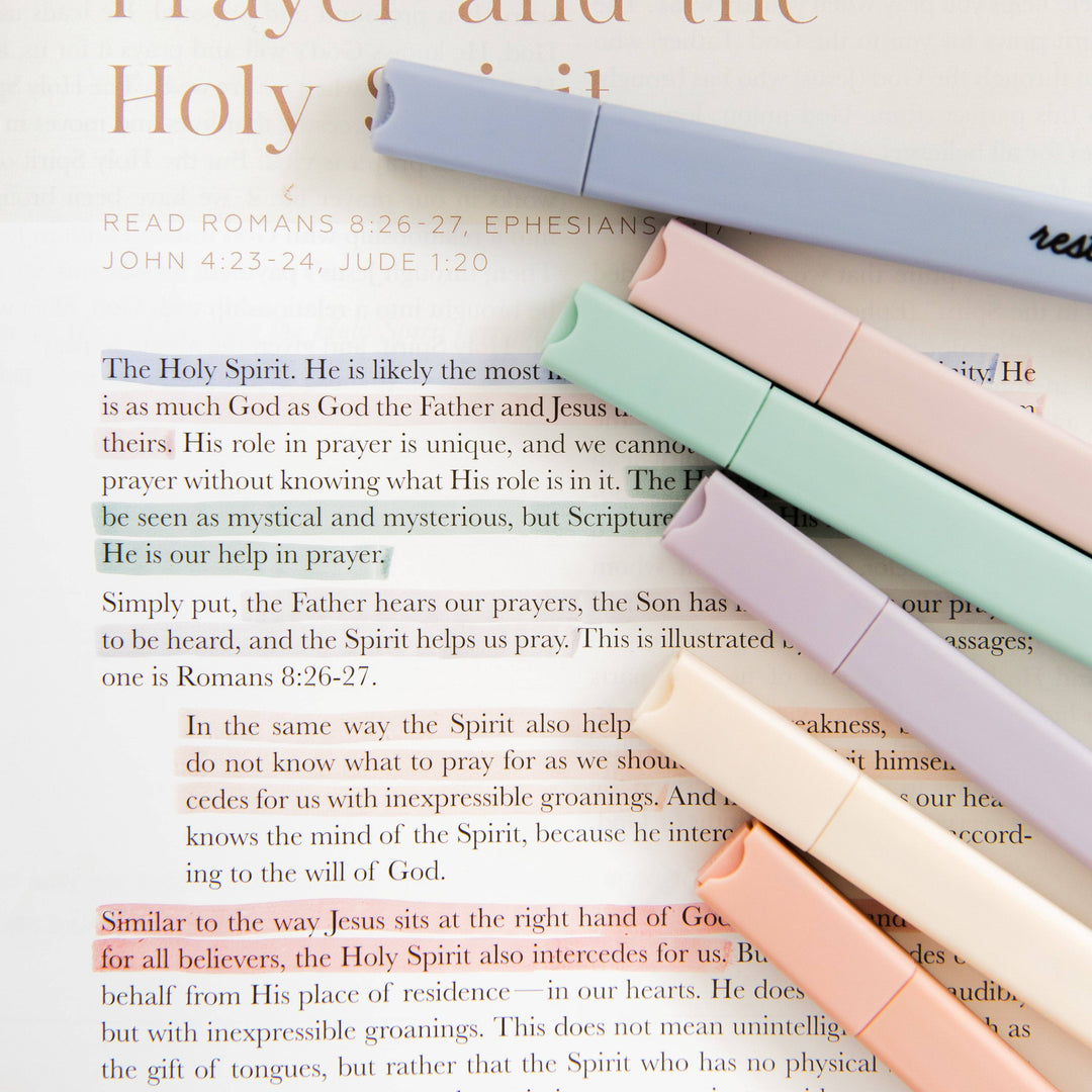 Muted Pastel Highlighters - B Social Boutique