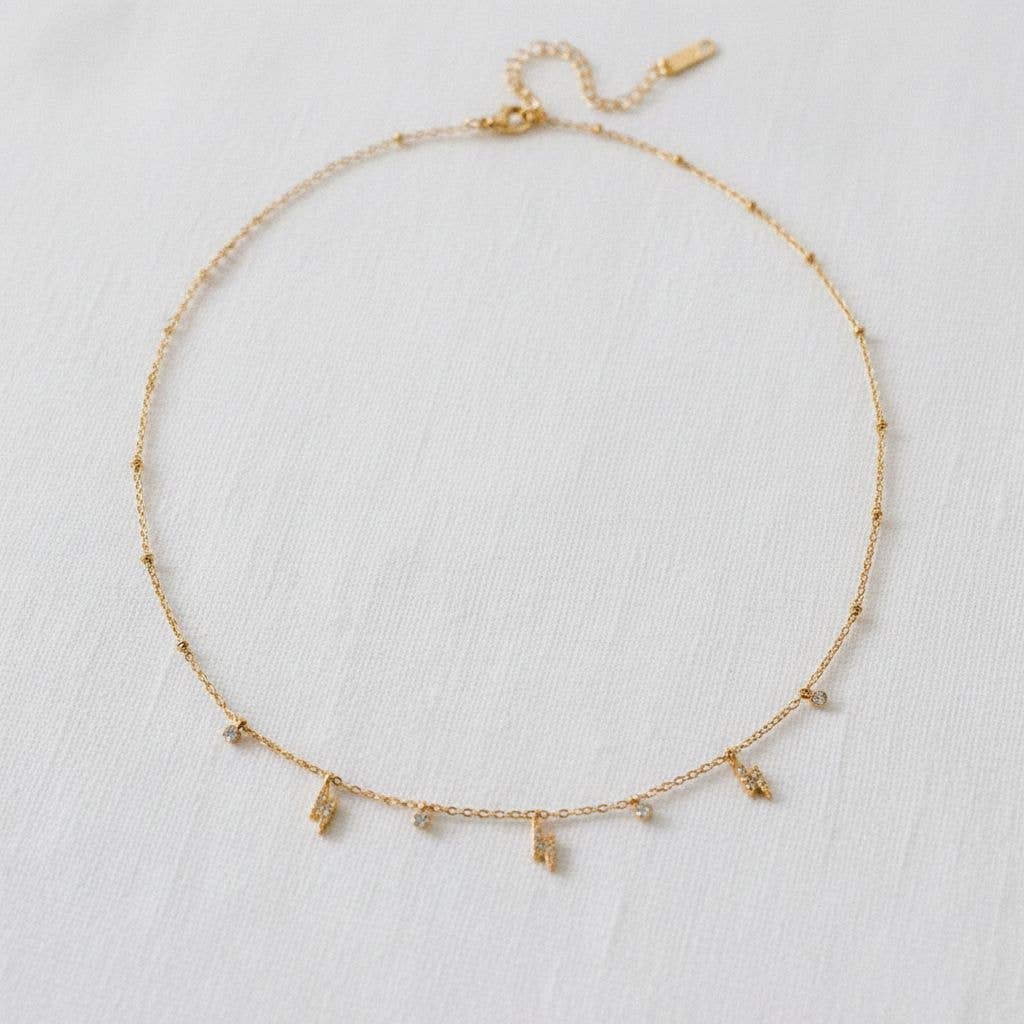Cubic Zirconia Pendant Necklace