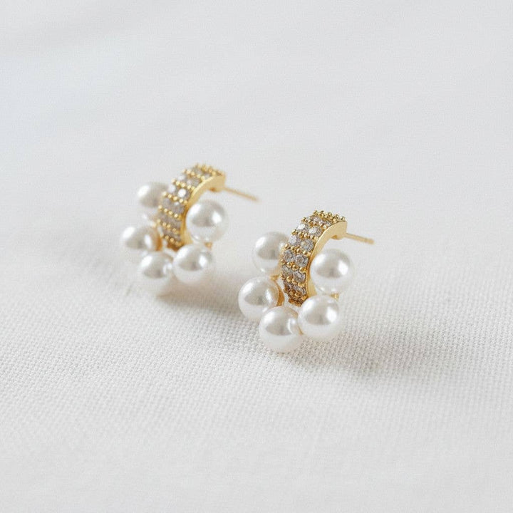Elegant Gemstone Drop Earrings