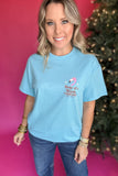 Simply Southern: Baby It's Warm Tee Flamingo