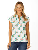 The Florida Poplin V-Neck