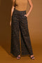 Leopard Wide Leg Pants