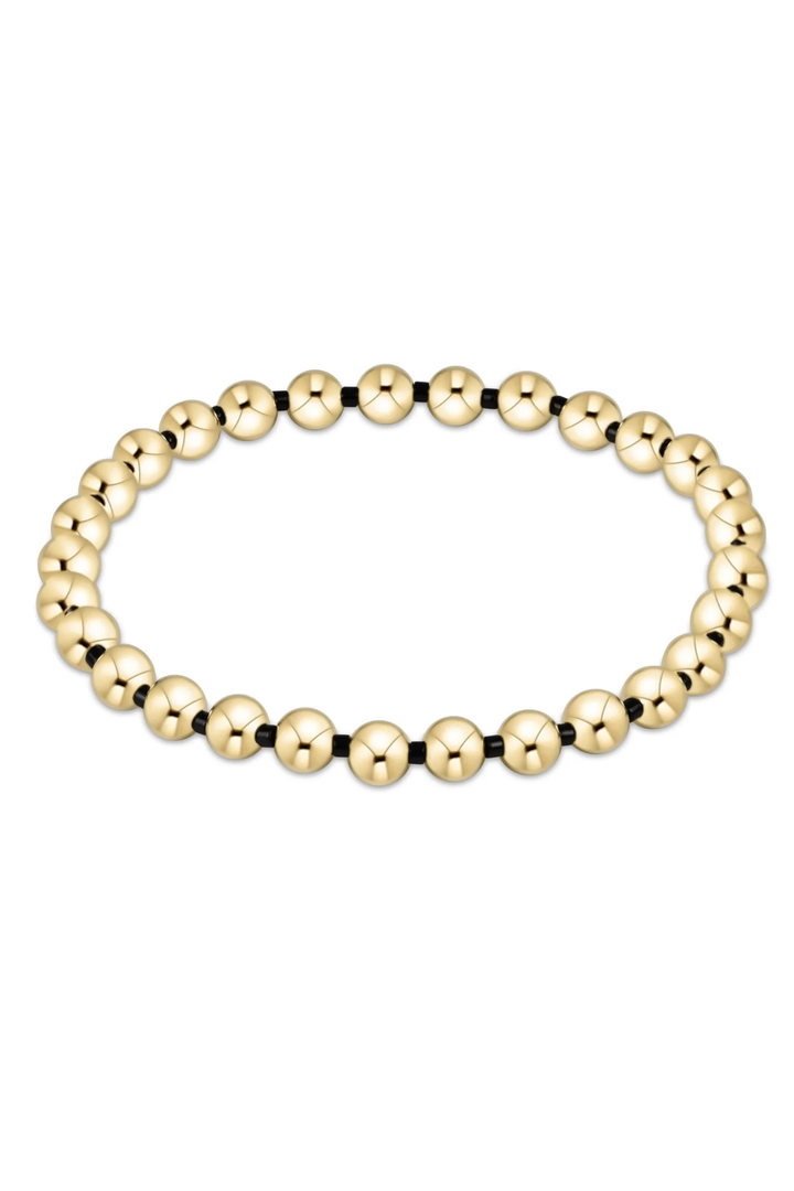 enewton: Gameday hope grateful 5mm bead bracelet - onyx