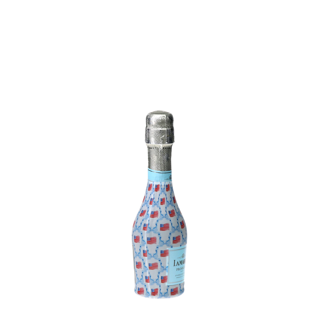 Beau Bottles Flags and Ribbons- MINI Prosecco Collection - Set of 6 (Wraps Only)