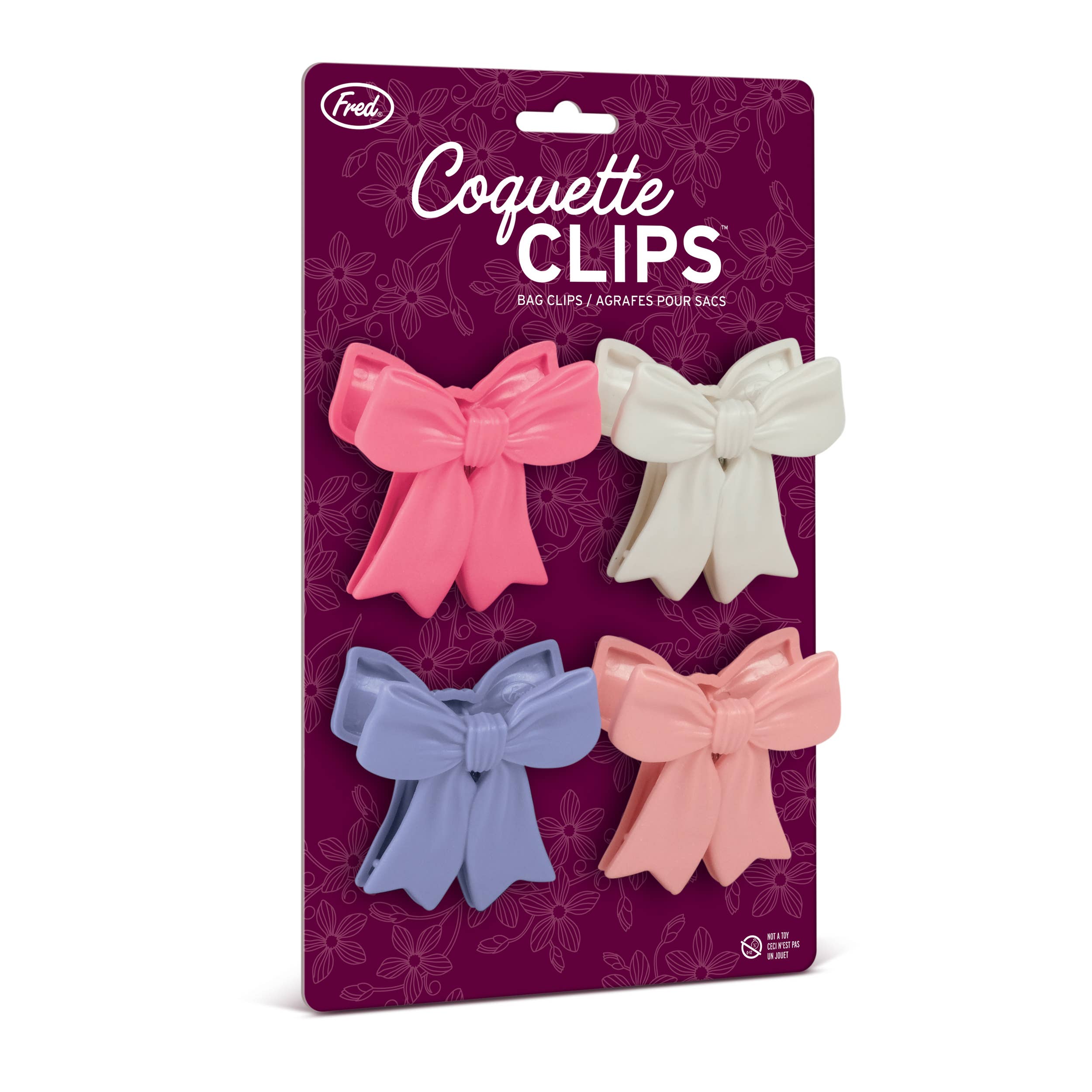 Coquette Clips - Bow Bag Clips