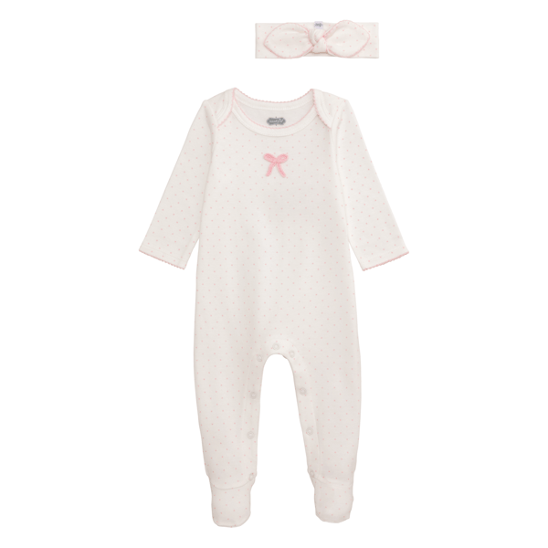 Mud Pie: Dot Print Sleeper - B Social Boutique
