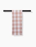 Vintage Gingham Natural Tea Towel