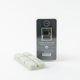 Scented Wax Bar Amber & Emerald