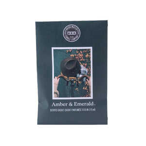 Amber & Emerald Sachet