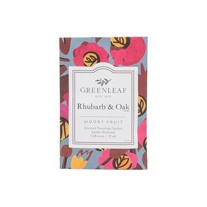 Rhubarb & Oak Small Sachet