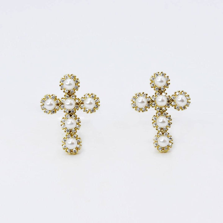 Serenity Pearl Earrings - B Social Boutique
