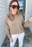 Z Supply: Gia Crew Neck Sweater - Chai