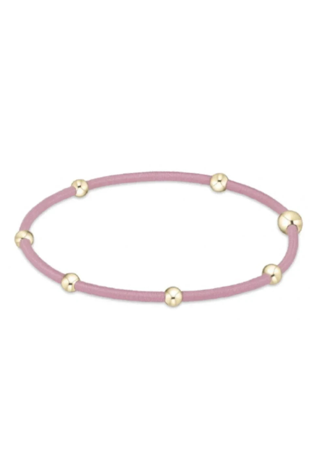 enewton: "E"ssentials Light Pink Hair Tie Bracelet