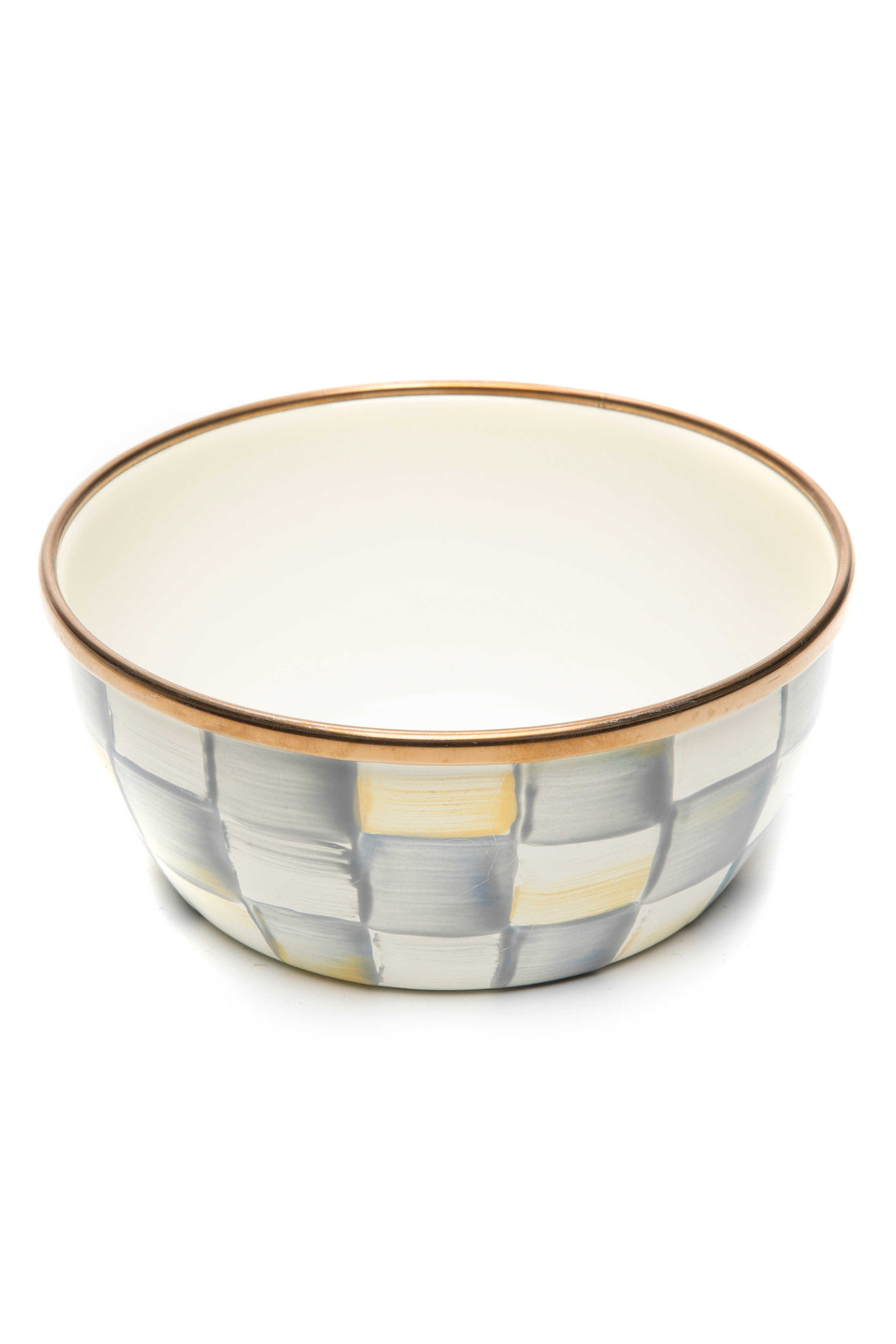 MacKenzie Childs: Sterling Check Pinch Bowl