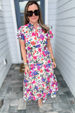 My Story Floral Midi Dress