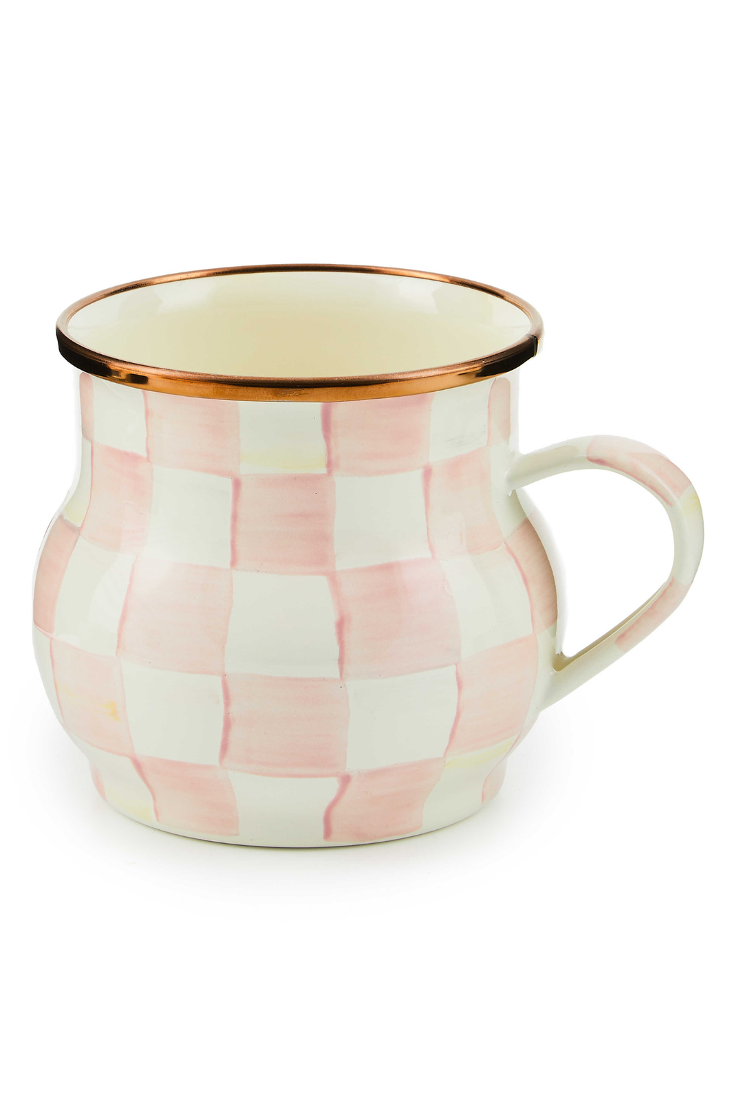 MacKenzie Childs: Rosy Check Mug
