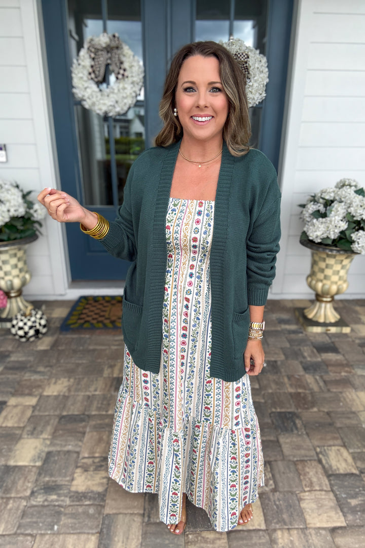 Z Supply: Sanborn Cardigan Emerald Cove
