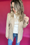 Z Supply: Do It All Relaxed Blazer - Putty