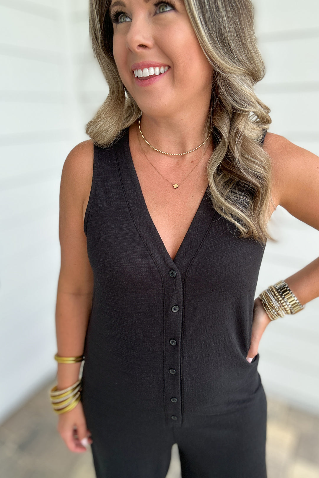 Z Supply: Solace Jumpsuit Black