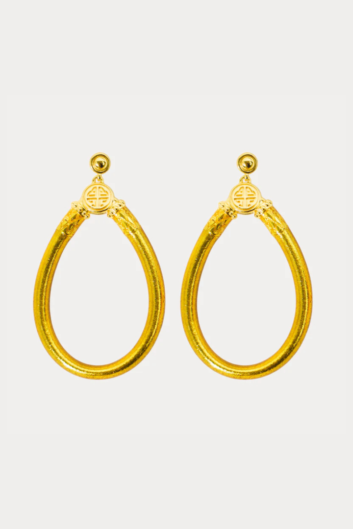 BuDhaGirl: Gold All Weather Earrings