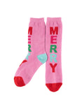 Pink Merry Cozy Socks