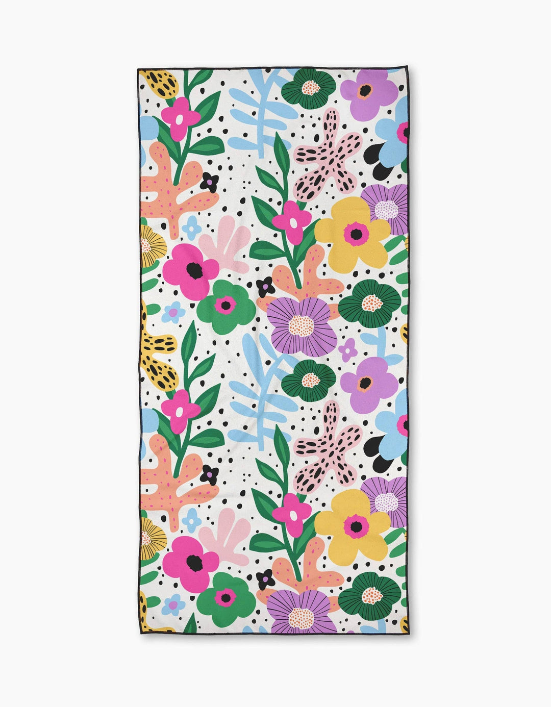 Abstract Botanicals Beach Towel