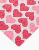 Blushing Hearts Not Paper Towel