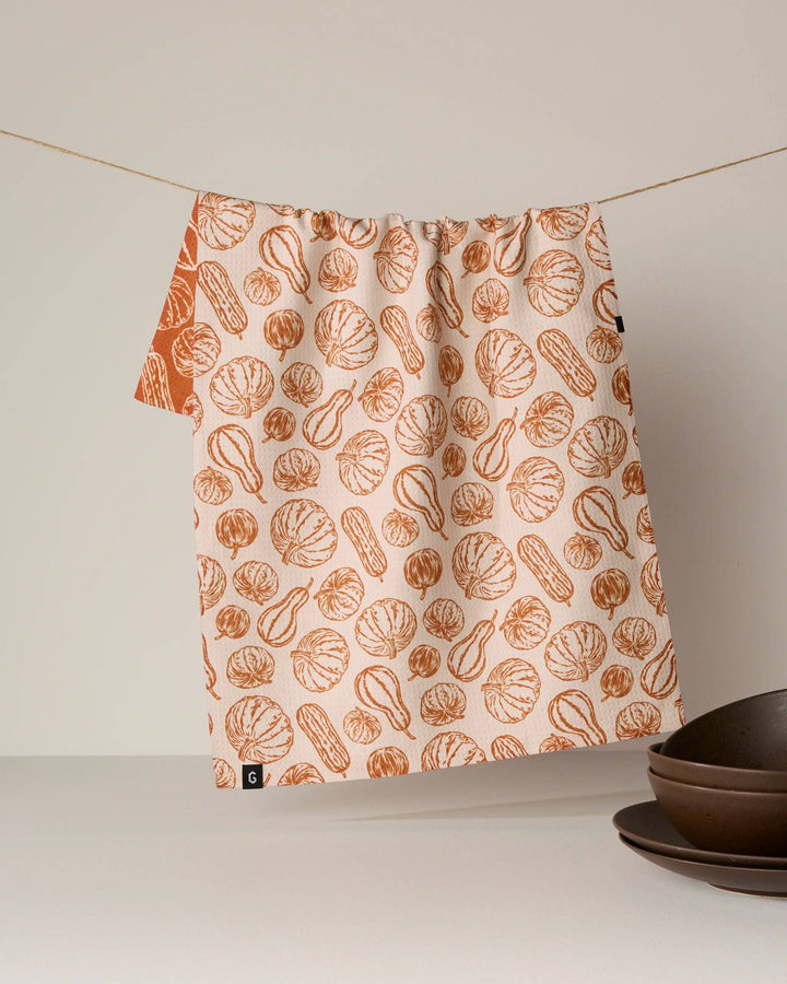 Harvest Sketch Luxe Kitchen Towel - Fall 2026