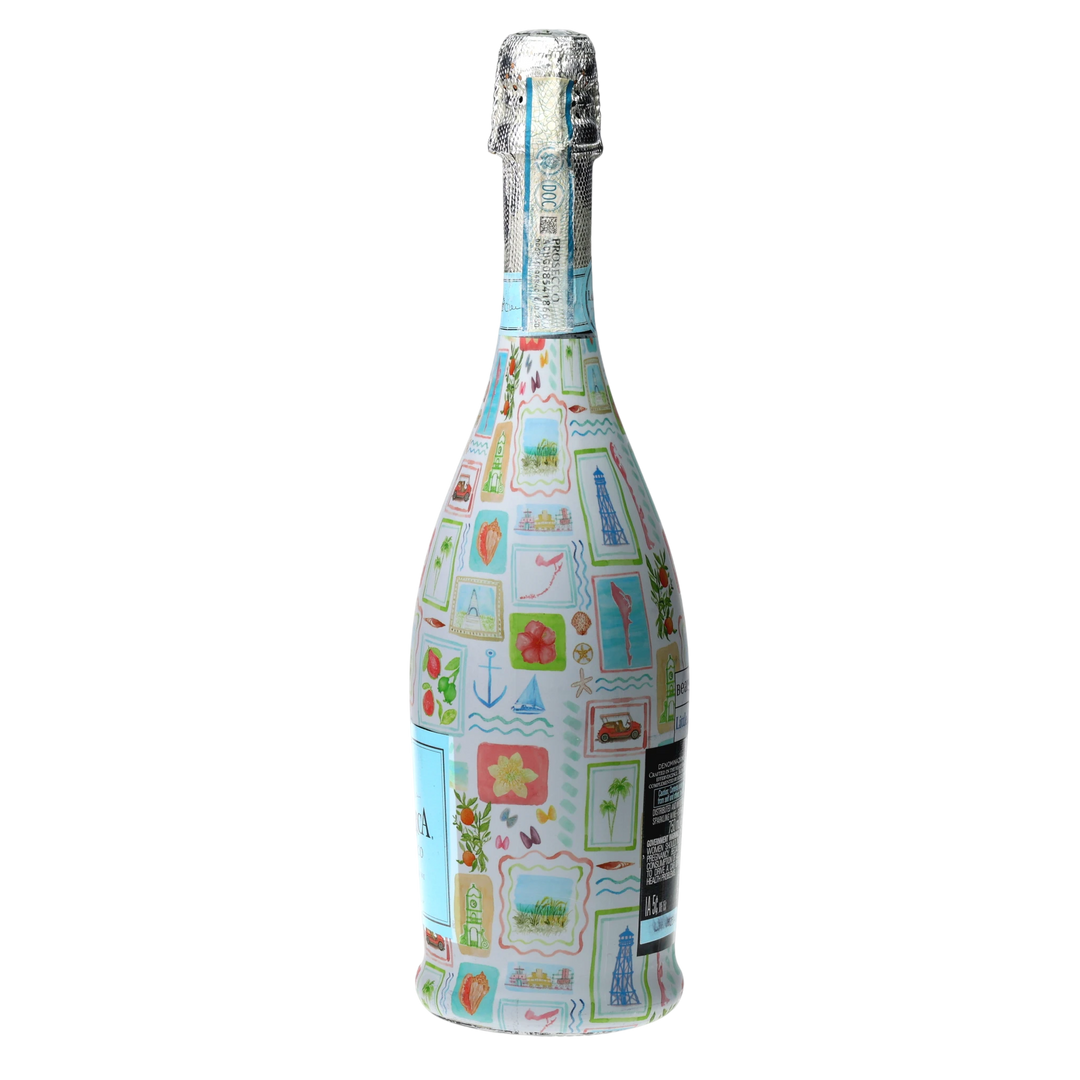 Beau Bottles Little Blue Designs From FL with Love - Prosecco Collection
