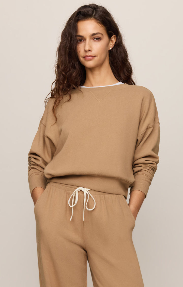 Z Supply: Clubhouse Sweatshirt Light Toffee