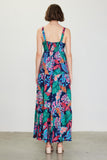 Get Tropical With It Maxi - Navy