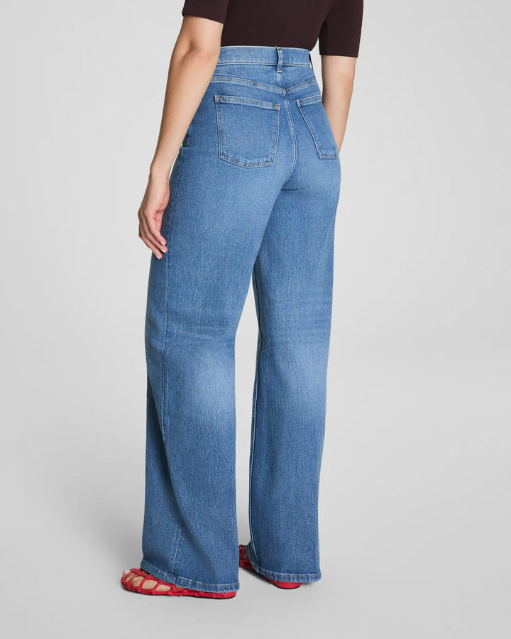 SPANXshape™ Authentic 360: Wide Leg Jeans - Elysian