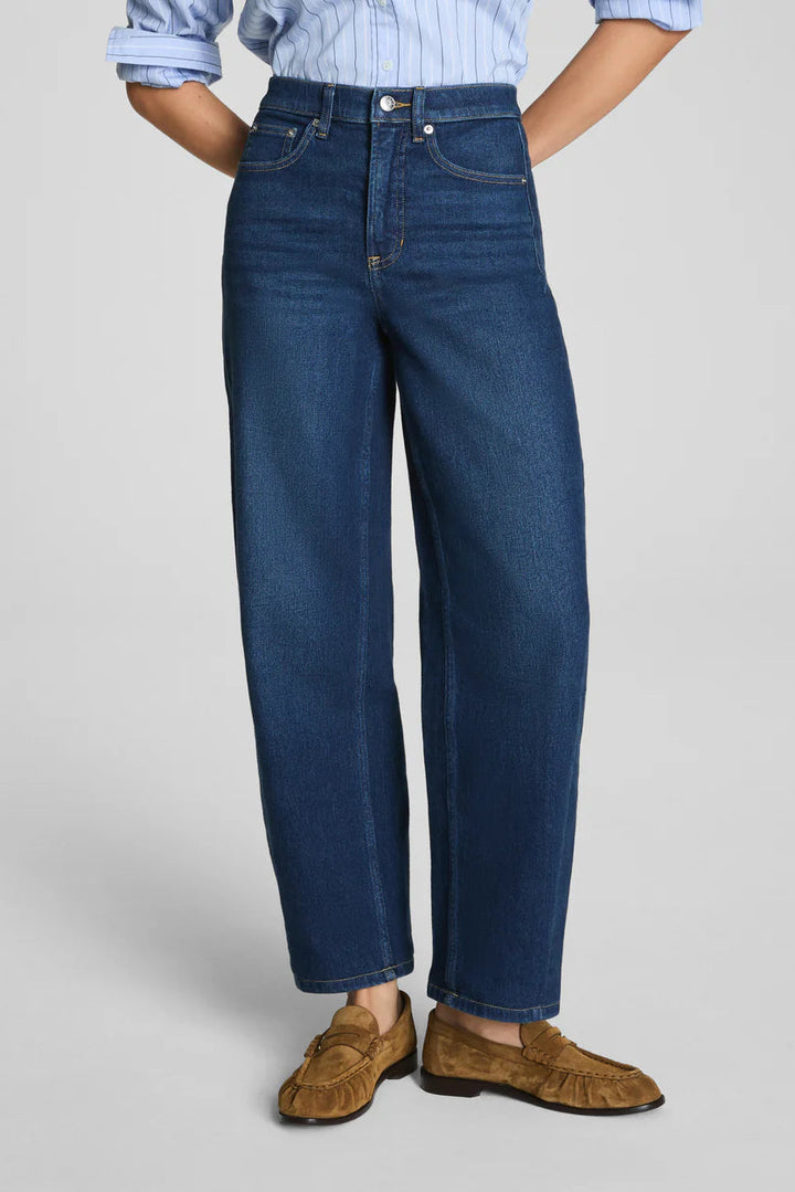 SPANXshape™ Authentic 360 Barrel Leg Jeans -Adriatic Blue