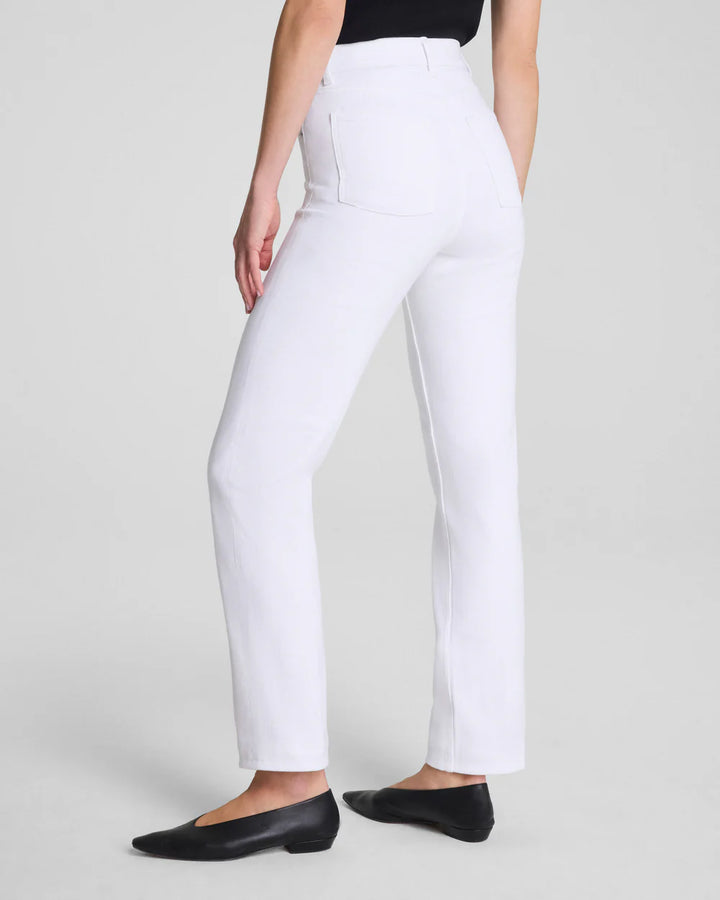 SPANXshape™ Authentic 360: 90s Straight Leg Jean - Classic White