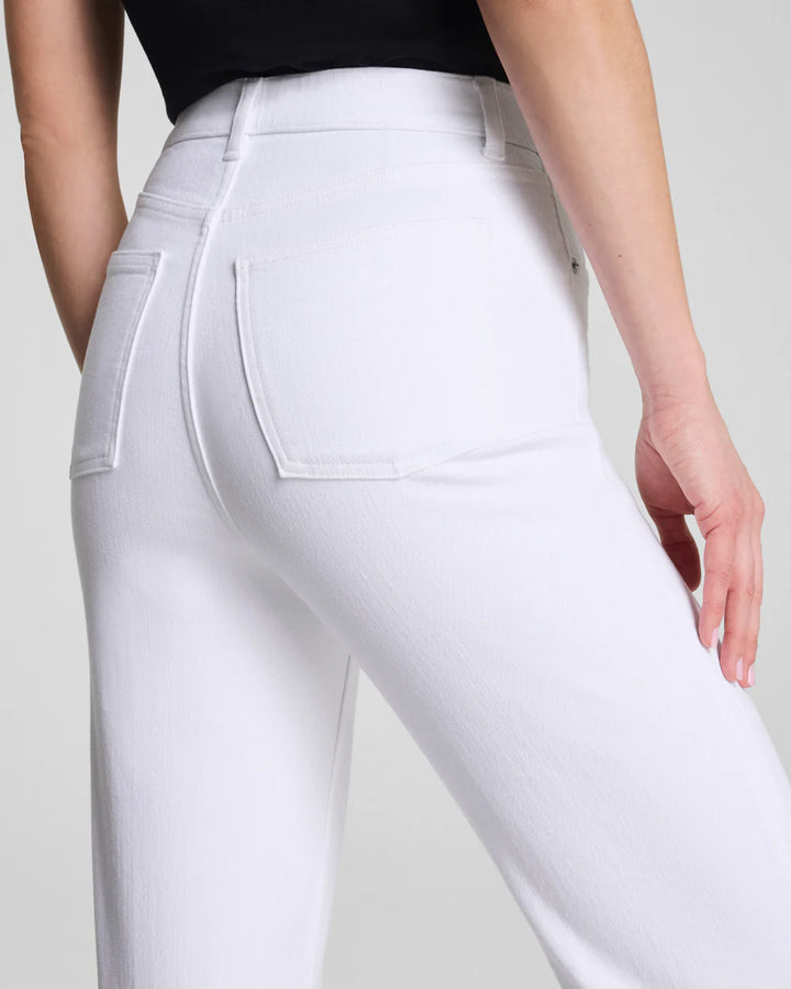 SPANXshape™ Authentic 360: 90s Straight Leg Jean - Classic White