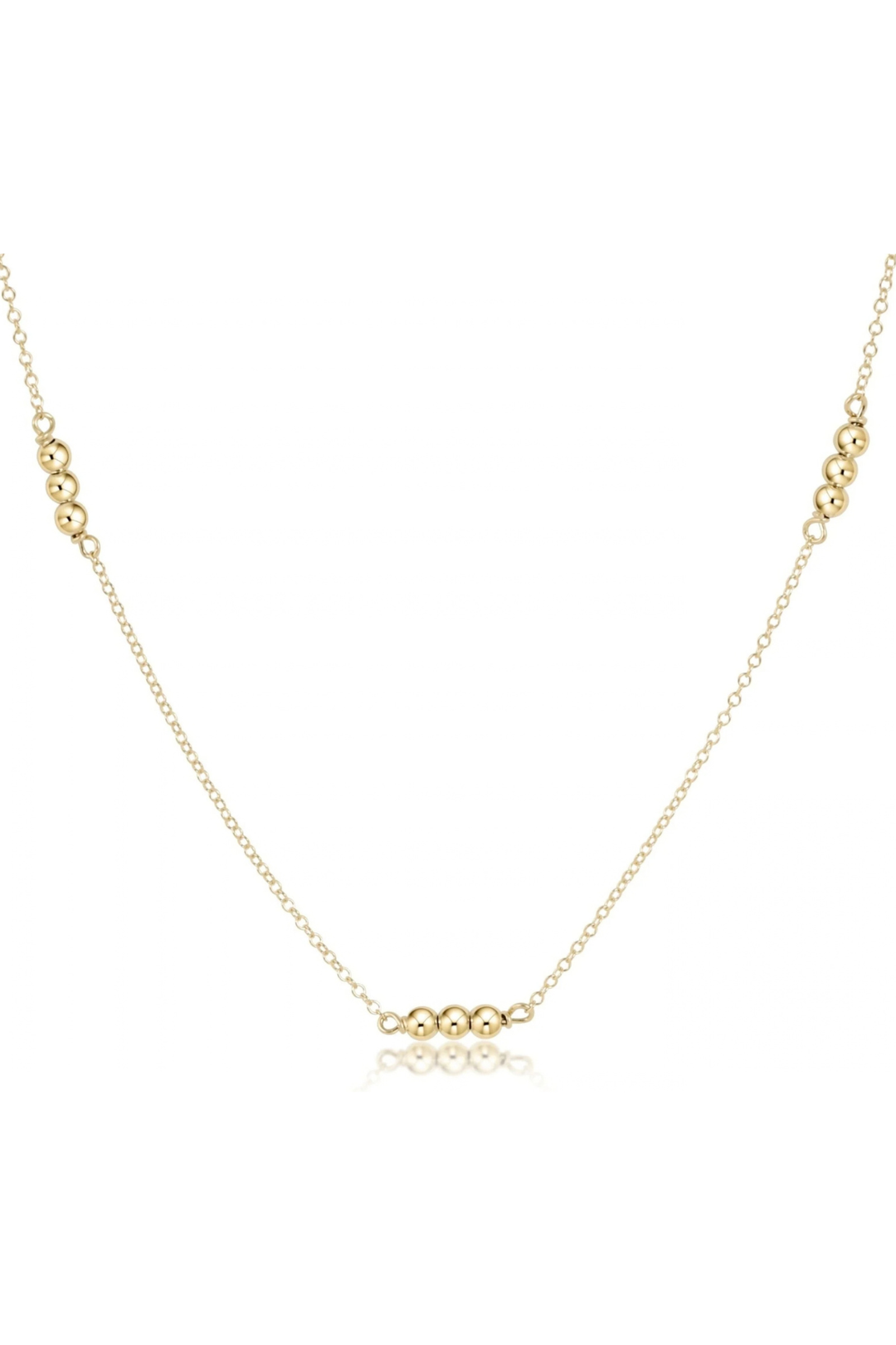 enewton: 17" Choker Joy Simplicity Chain 3mm Gold