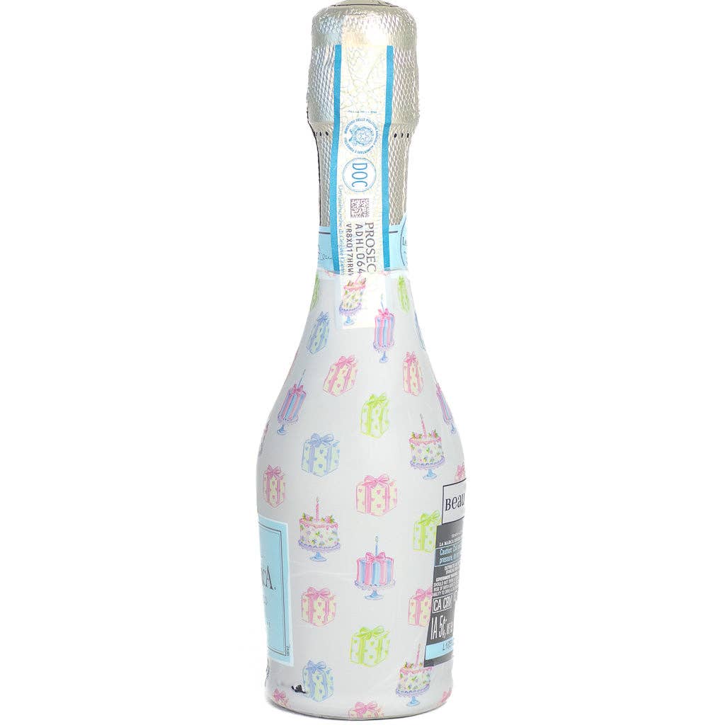 6 pack - Pastel Birthday Cakes & Presents - MINI Prosecco Collectio