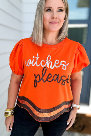 Orange Witches Please Top
