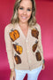 Simply Southern: Pumpkin Sequin Cardigan