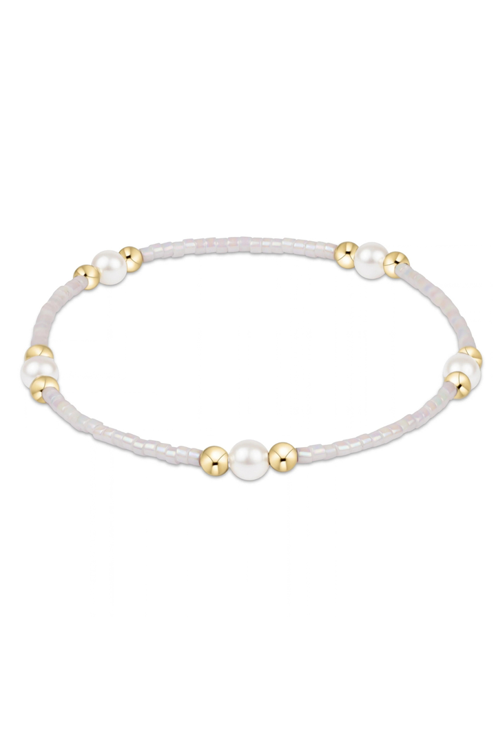 enewton: Hope Purpose Pearl Bracelet - Silky White