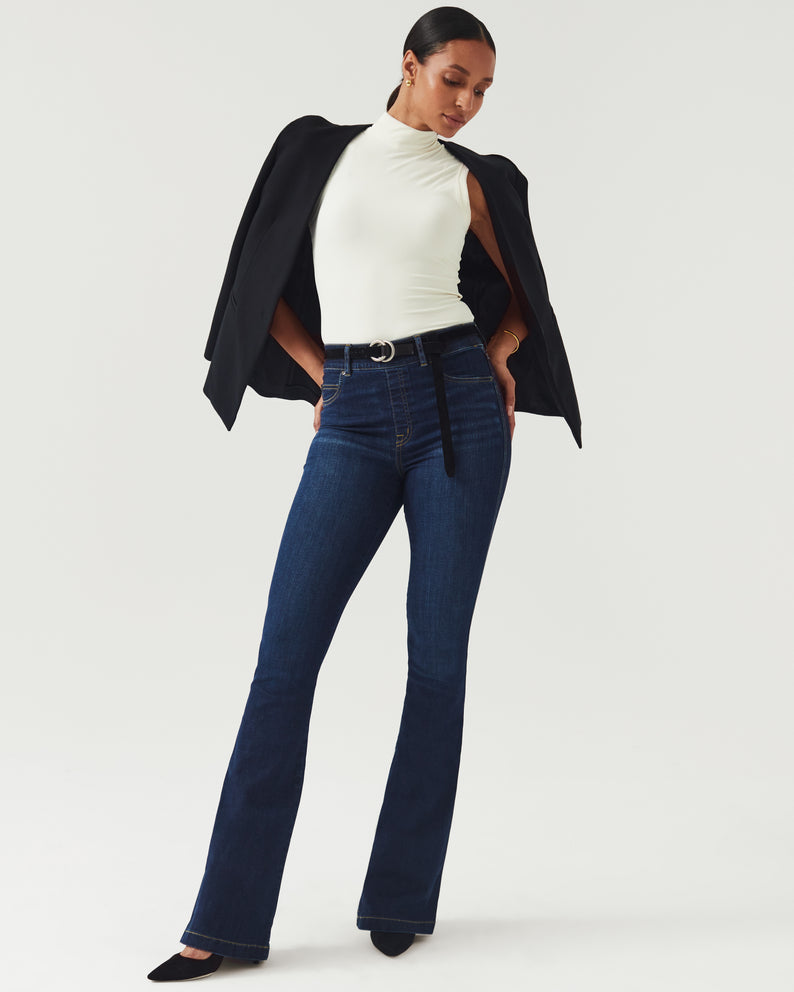 SPANX Flare Jeans - Midnight Shade – The Bloom Label