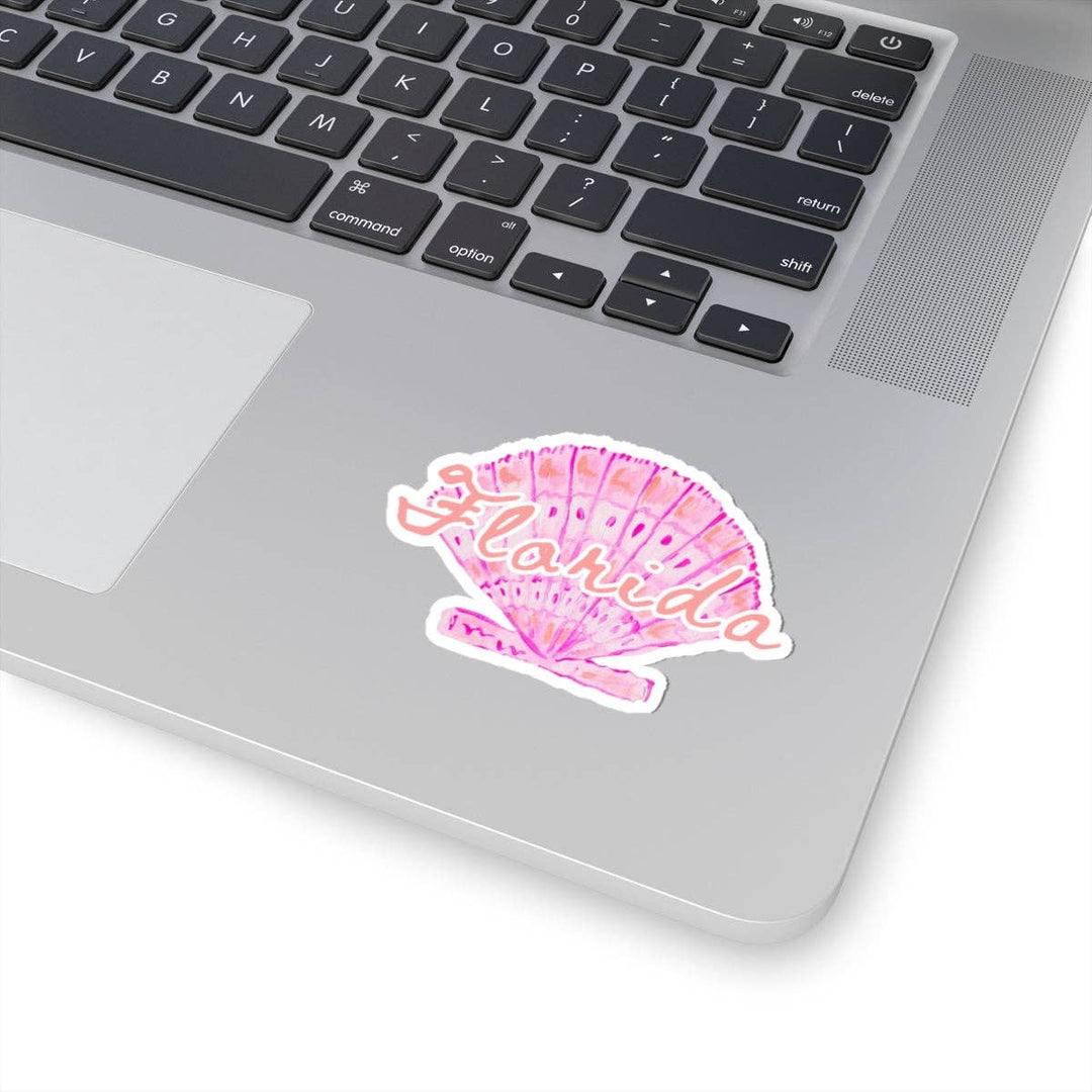 Orange Florida Shell Sticker