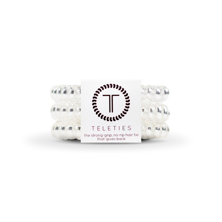 Spiral Hair Coils | Small | Crystal Clear Hair Ties