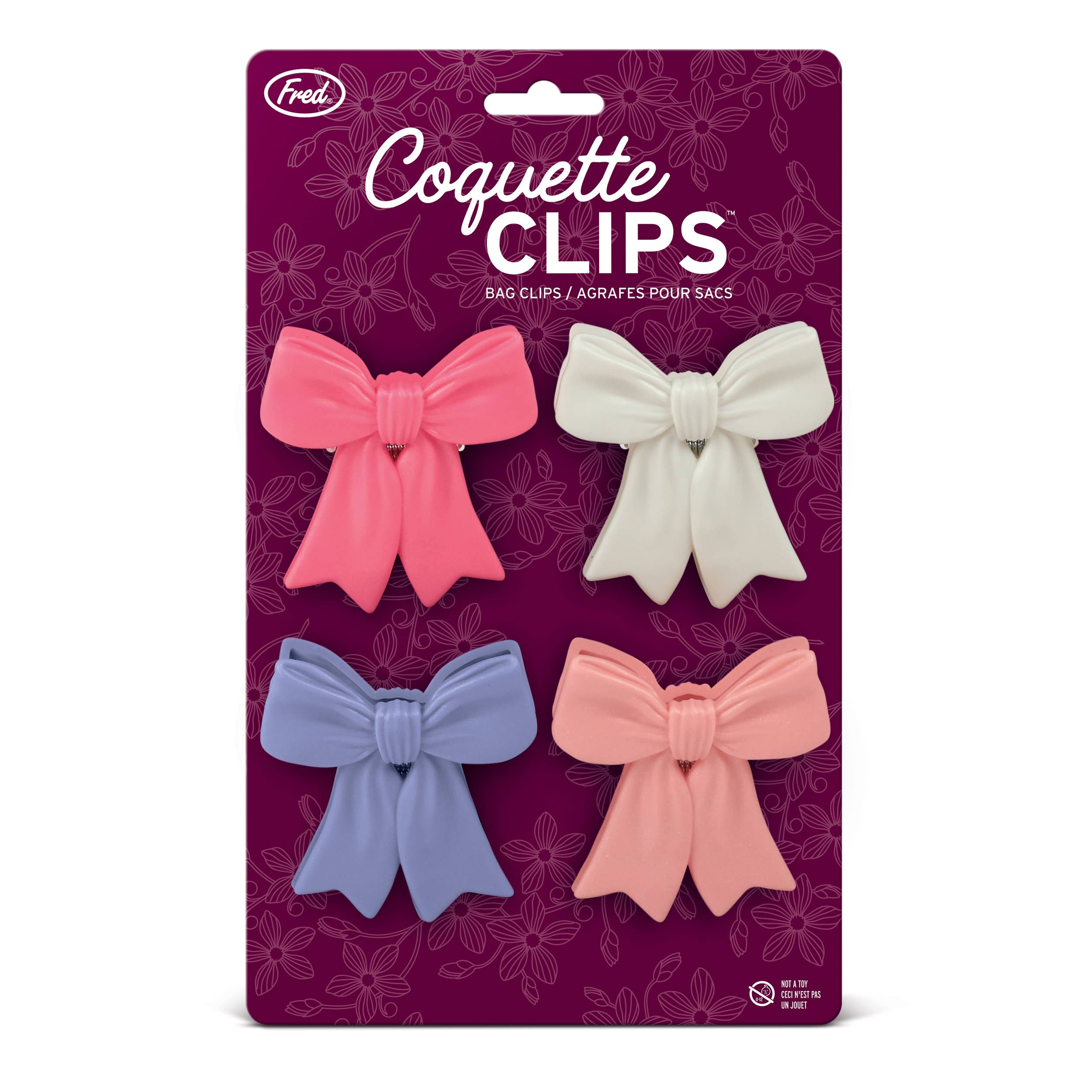 Coquette Clips - Bow Bag Clips - Thumbnail 2