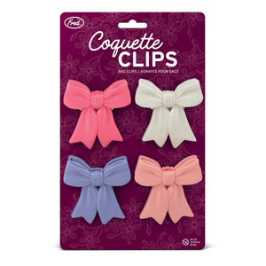 COQUETTE CLIPS -  Bow Bag Clips - Set of 4