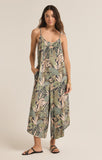 Z Supply: Flared Cusco Jumpsuit - Grape Leaf