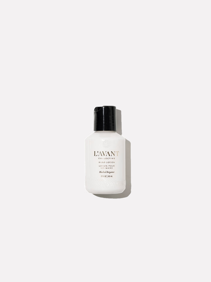 L'AVANT Collective: Mini Hand Care Set, Hand Soap + Hand Lotion Blushed Bergamot