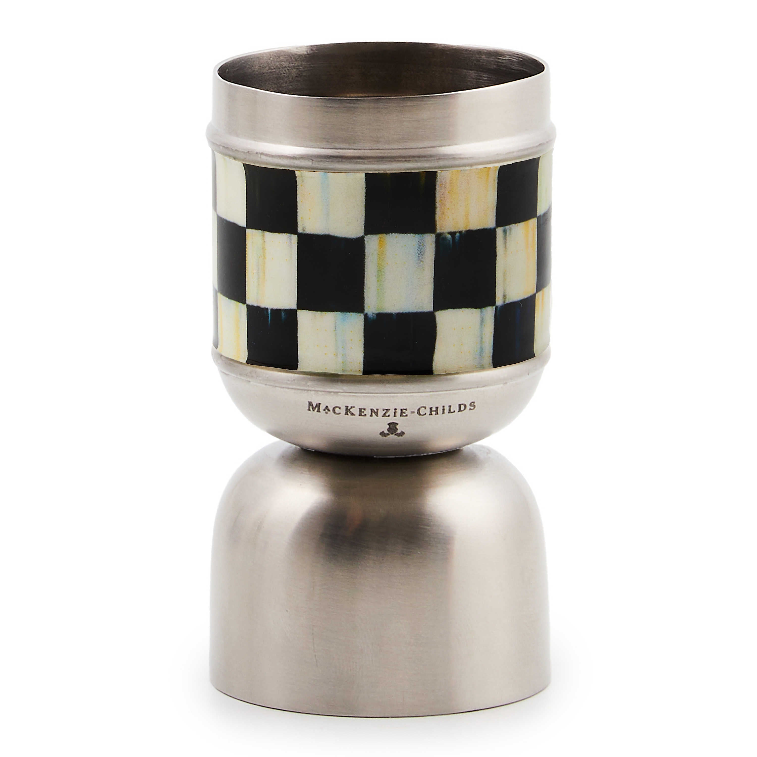 MacKenzie Childs: Courtly Check 3260 Jigger - Thumbnail 4