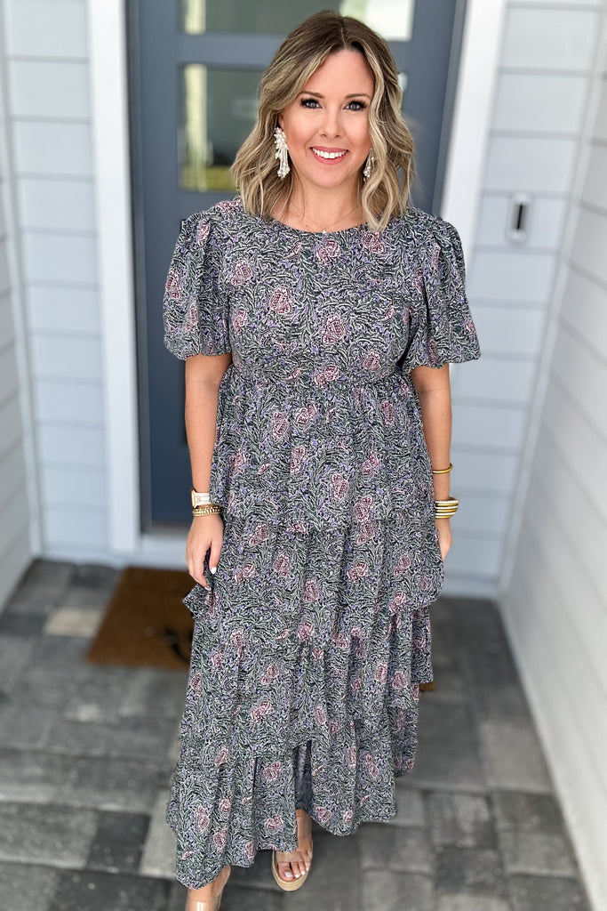 Best Of My Love Tiered Maxi Dress
