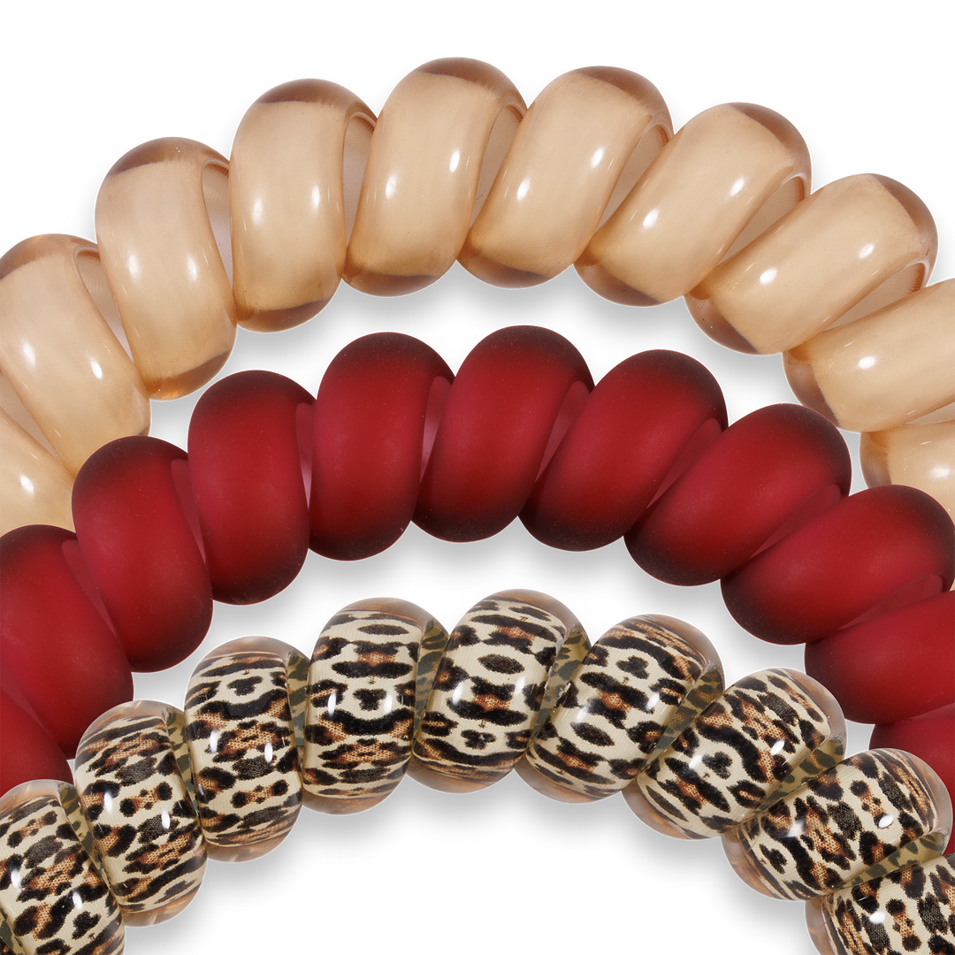 Spiral Hair Coils | Large | Wild Side Hair Ties